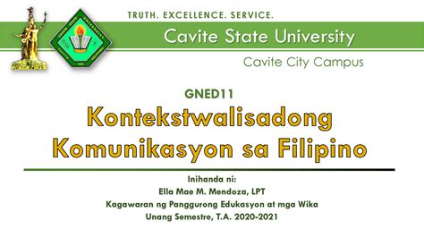 topic sa filipino